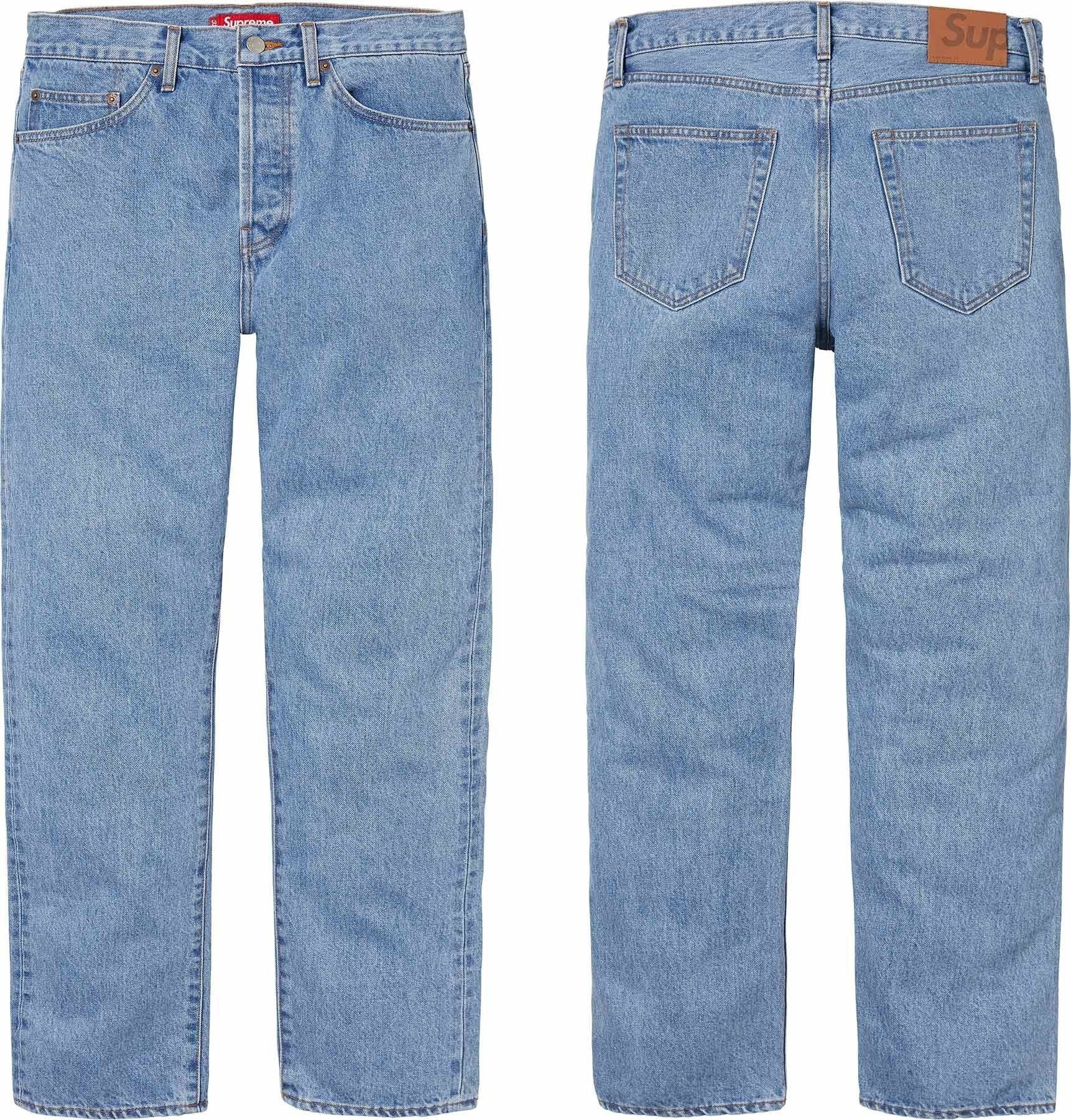 Stone Washed Slim Selvedge Jean